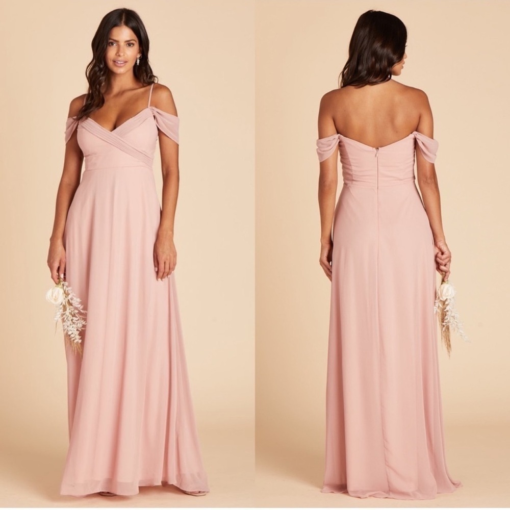BIRDY GREY Spence Convertible Dress In Dusty Rose